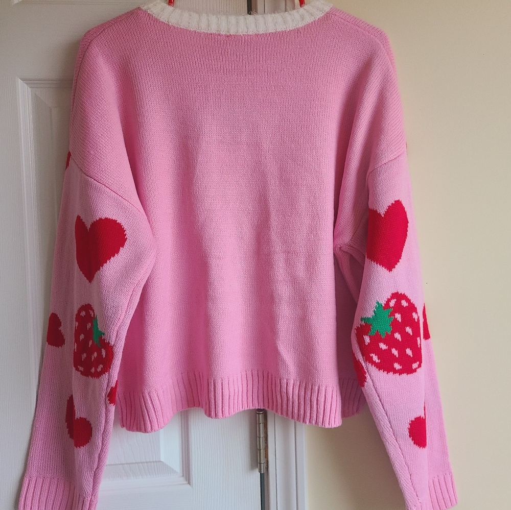 Strawberry Shortcake Sweater 🍓 - Picture 4 of 4